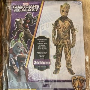 Marvel Guardians of the Galaxy Groot costume. Size Medium 8-10.